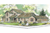 This Duplex Plan Fits On a Corner Lot 