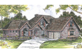 European Marcellus House Plan is Handsome and Versatile 