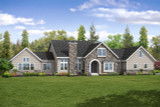 New Pronghorn House Plan has Handsome European Exterior 