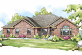 3 Bedroom European Style House Plan: Winterberry 