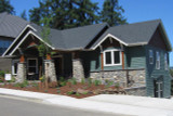 The Keystone Design is a Stunning Hillside Craftsman Bungalow 