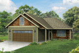 New Compact Ranch House Plan 