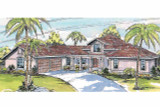 Bright and Sunny Mediterranean Solano House Plan 