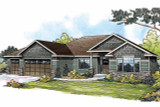 1 Story House Plan: Springwood 