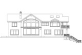 European House Plan - Brynwood 30-430 - Rear Exterior 