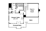 Secondary Image - Lodge Style House Plan - Avondale 10-347 - 2nd Floor Plan 