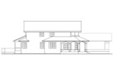 Southwest House Plan - Artesia 10-168 - Left Exterior 