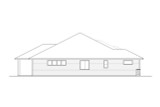 Prairie House Plan - Rosebay 31-203 - Left Exterior 