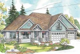 Country House Plan - Allison 30-608 - Front Exterior 
