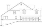 Country House Plan - Clayton 10-292 - Left Exterior 