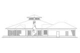 Cape Cod House Plan - Clematis 10-073 - Left Exterior 