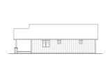 Secondary Image - Craftsman House Plan - 20-034 - Rear Exterior 