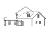 Country House Plan - Shaffer 30-453 - Left Exterior 