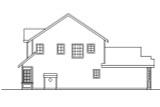 Country House Plan - Shaffer 30-453 - Right Exterior 