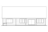 Craftsman House Plan - Sutherlin 30-812 - Rear Exterior 