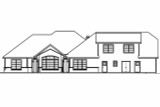 Tuscan House Plan - Meridian 30-312 - Rear Exterior 