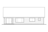 Secondary Image - Craftsman House Plan - Easthaven 30-778 - Rear Exterior 