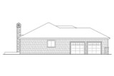 Prairie House Plan - Red Oak 30-922 - Left Exterior 
