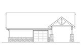 Secondary Image - Craftsman House Plan - Garage 20-021 - Rear Exterior 