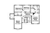 Secondary Image - European House Plan - Sausalito 30-521 - 2nd Floor Plan 