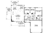 Country House Plan - Multnomah 31-121 - 1st Floor Plan 
