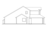 Country House Plan - Susanville 30-114 - Left Exterior 