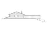Lodge Style House Plan - Rockridge 31-193 - Rear Exterior 