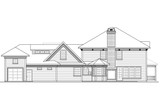 Victorian House Plan - Randell 30-395 - Rear Exterior 