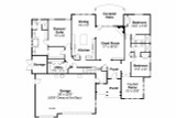 Cottage House Plan - Gladstone 30-786 - 1st Floor Plan 