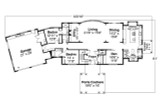 Colonial House Plan - Westchester 31-167 - 1st Floor Plan 