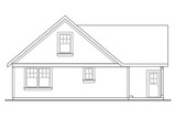 Cottage House Plan - Danville 30-284 - Rear Exterior 