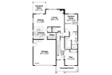 Cottage House Plan - Nantucket 31-027 - 1st Floor Plan 
