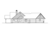 Lodge Style House Plan - Myrtlewood 31-128 - Left Exterior 