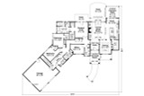 Lodge Style House Plan - Myrtlewood 31-128 - Optional Floor Plan 