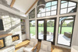 Lodge Style House Plan - Myrtlewood 31-128 - Great Room 