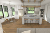 Lodge Style House Plan - Myrtlewood 31-128 - Kitchen 