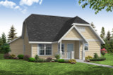 Cottage House Plan - Lawrence 30-103 - Front Exterior 