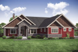 Ranch House Plan - Estes Park 31-146 - Front Exterior 