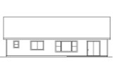 Secondary Image - Ranch House Plan - Lamont 30-235 - Rear Exterior 