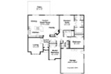 Ranch House Plan - Lamont 30-235 - 1st Floor Plan 