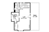 Craftsman House Plan - 20-061 - 2nd Floor Plan 