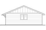 Prairie House Plan - Lakeville 30-998 - Rear Exterior 