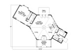 Cottage House Plan - Cascade Cottage 10-641 - 1st Floor Plan 