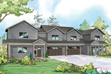 Country House Plan - Warrendale 60-036 - Front Exterior 