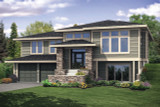 Prairie House Plan - Alpenglow 31-115 - Front Exterior 