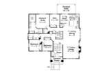 Prairie House Plan - Alpenglow 31-115 - 1st Floor Plan 