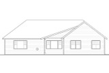 Secondary Image - Traditional House Plan - Allenstown 30-983 - Rear Exterior 