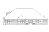 Secondary Image - Country House Plan - Saddlebrook 30-616 - Rear Exterior 