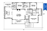 Prairie House Plan - Nehalem 31-233 - 1st Floor Plan 