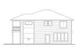 Modern House Plan - Clatsop 31-185 - Rear Exterior 